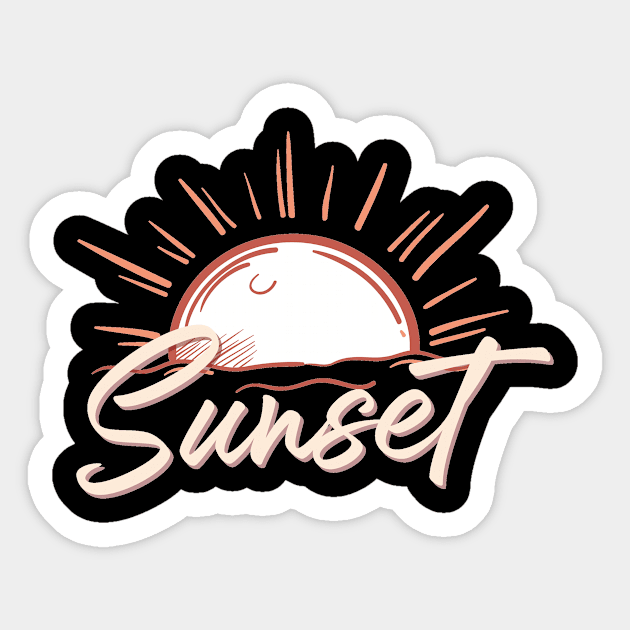 SUNSET Sticker by Diannas